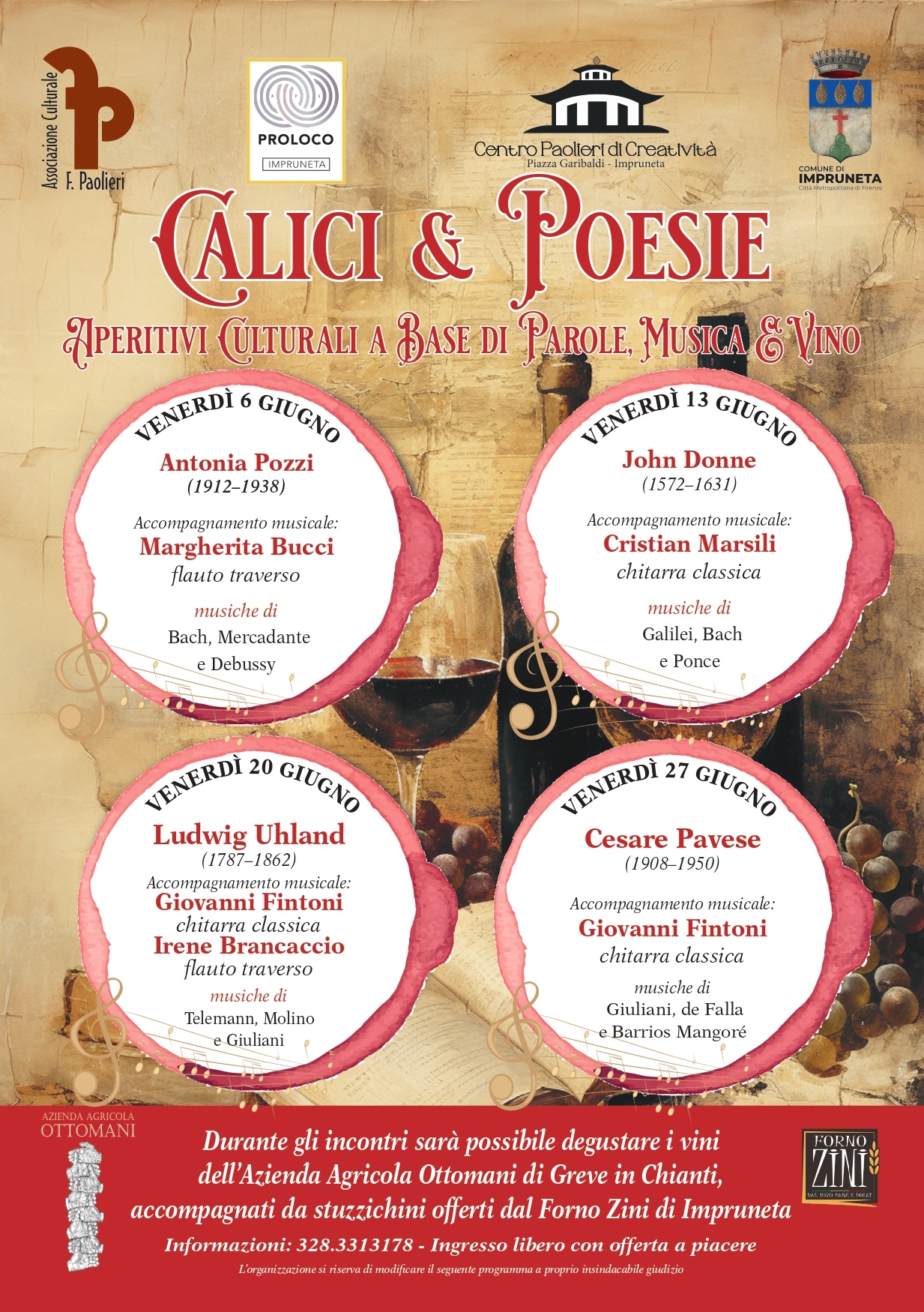 Calici e Poesie Impruneta